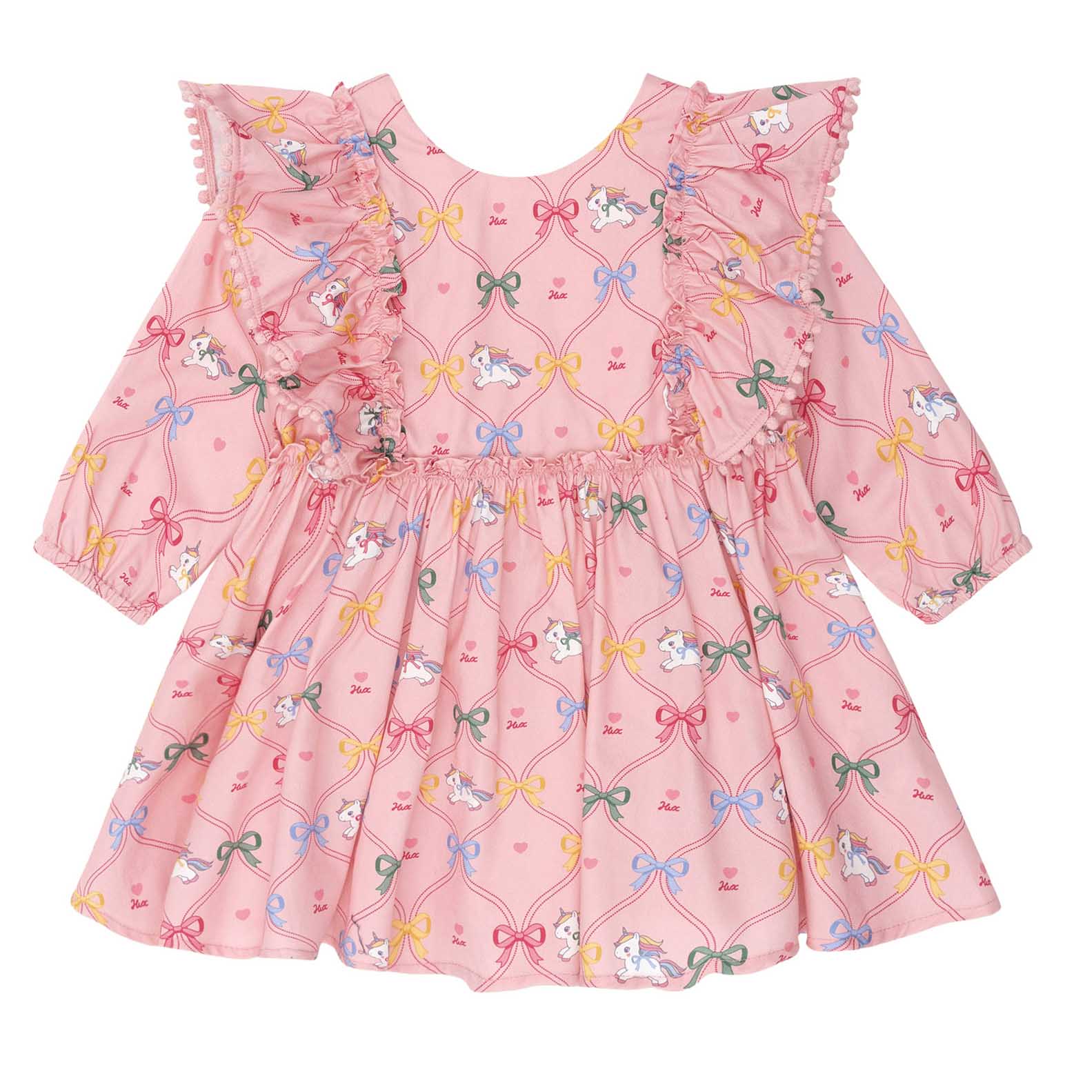 Huxbaby Unicorn Bow Dress 3-5Y